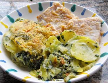 Kartoffelgratin aus der Heissluftfritteuse Kartoffelgratin aus der Heissluftfritteuse