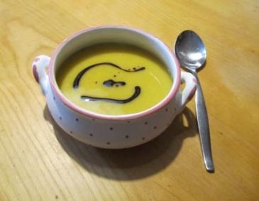 Kürbissuppe mit Kernöl Kürbissuppe mit Kernöl