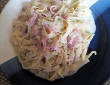 Tagliatelle a la Carbonara Tagliatelle a la Carbonara