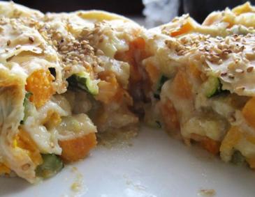 Süßkartoffelstrudel Süßkartoffelstrudel