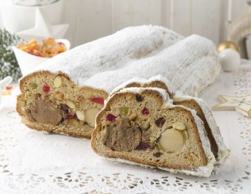 Gefüllter Christstollen Gefüllter Christstollen