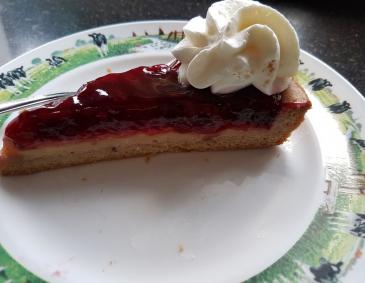 Kirschkuchen mit Guss Kirschkuchen mit Guss