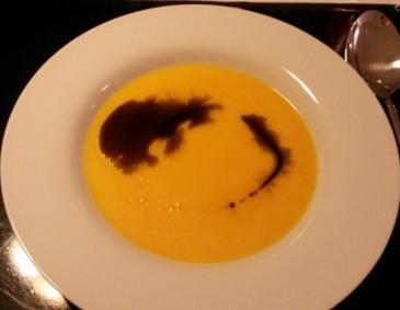 Kürbis-Karotten-Orangen Suppe Kürbis-Karotten-Orangen Suppe