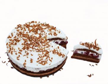 Naked Schwarzwälder Torte Naked Schwarzwälder Torte