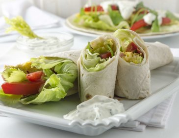 Breakfast Wraps aus der Heißluftfritteuse Breakfast Wraps aus der Heißluftfritteuse