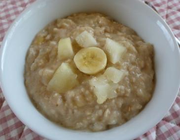 Winterlicher Porridge mit Apfel Winterlicher Porridge mit Apfel