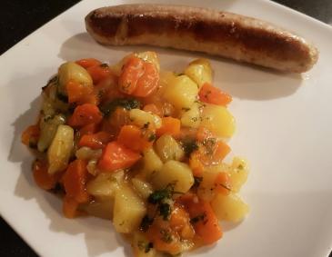 Karotten-Erdäpfel-Eintopf Karotten-Erdäpfel-Eintopf
