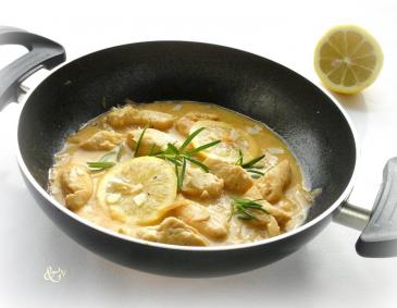 Huhn mit Zitrone Huhn mit Zitrone