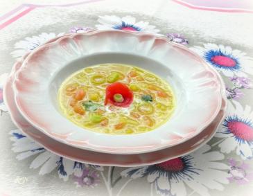 Curry-Lauch-Suppe Curry-Lauch-Suppe