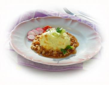 Faschiertes mit Erdäpfelpüree Faschiertes mit Erdäpfelpüree