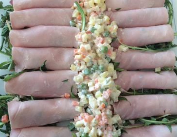 Schinkenröllchen Schinkenröllchen