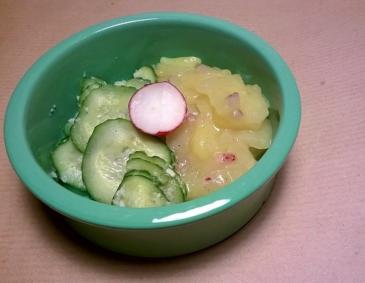 Erdäpfel-Gurken-Salat Erdäpfel-Gurken-Salat