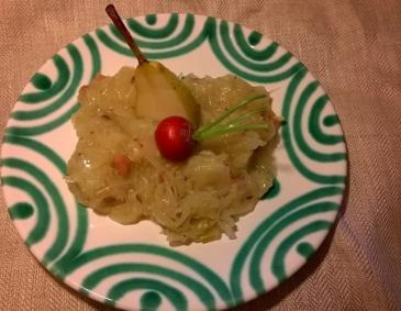 Sauerkraut mit Birne Sauerkraut mit Birne