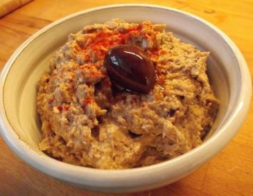 Melanzani-Feta-Aufstrich Melanzani-Feta-Aufstrich