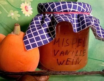 Mispel-Marmelade mit Wein Mispel-Marmelade mit Wein