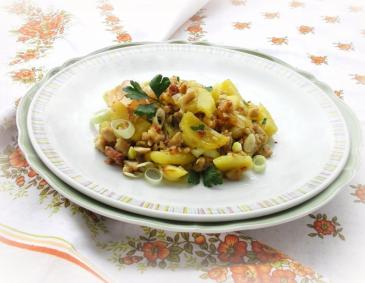 Schnelle Kartoffelpfanne Schnelle Kartoffelpfanne