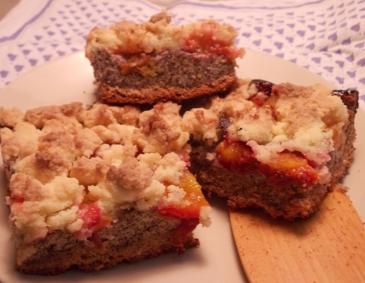 Zwtschkenkuchen mit Mohntopfen Zwtschkenkuchen mit Mohntopfen