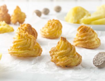 Pommes Duchesses aus der Heißluftfritteuse Pommes Duchesses aus der Heißluftfritteuse