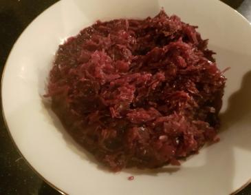 Rotkraut mit Apfel und Zimt Rotkraut mit Apfel und Zimt