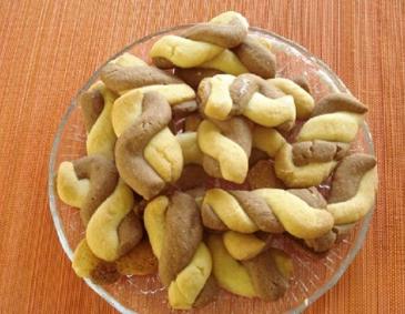Schoko-Vanille-Stangerl Schoko-Vanille-Stangerl
