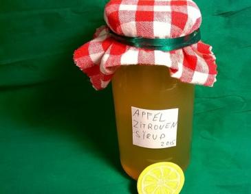 Apfel-Zitronen-Sirup Apfel-Zitronen-Sirup