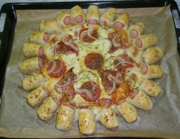 Hot Dog Pizza Hot Dog Pizza
