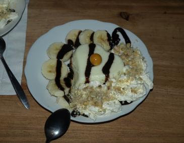 Bananen-Dessert Bananen-Dessert