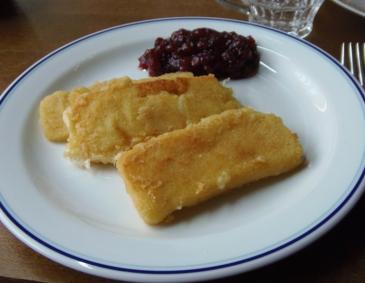 Gebackene Käsesticks Gebackene Käsesticks