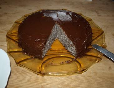Mohntorte mit Schokoglasur Mohntorte mit Schokoglasur