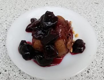Schokomuffin mit Amarenakirschen Schokomuffin mit Amarenakirschen
