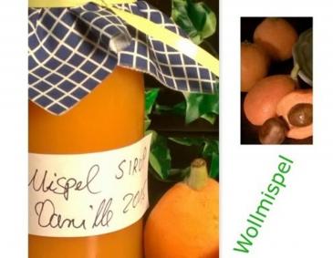 Mispel-Vanille-Sirup Mispel-Vanille-Sirup