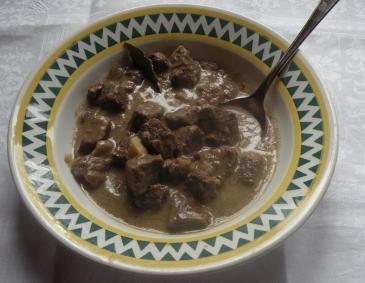 Wildschweinragout in Schwarzbier Wildschweinragout in Schwarzbier