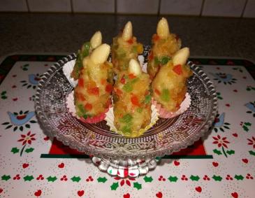 Bunte Marzipan-Kerzen Bunte Marzipan-Kerzen