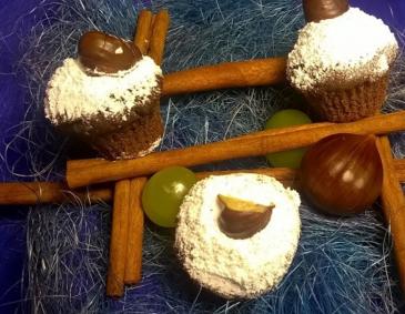 Maroni-Weintrauben-Muffins Maroni-Weintrauben-Muffins
