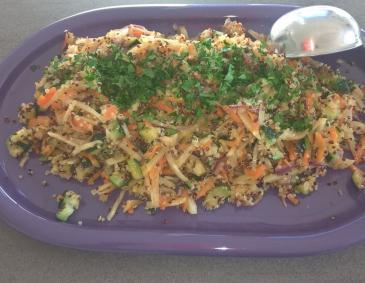 Quinoa-Gemüsepfanne Quinoa-Gemüsepfanne