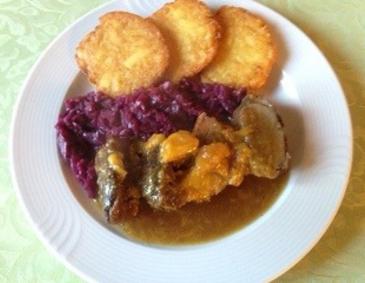 Entenbrust in Orangen-Sauce Entenbrust in Orangen-Sauce