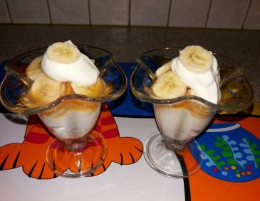 Zitronen-Bananen-Creme Zitronen-Bananen-Creme