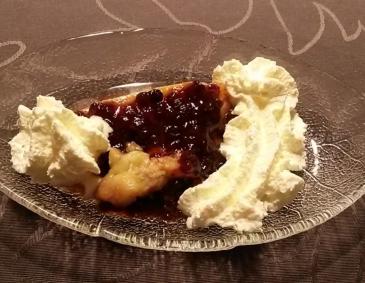 Warmes Bananendessert Warmes Bananendessert