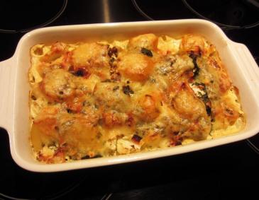 Karfiol-Erdäpfel-Gratin Karfiol-Erdäpfel-Gratin