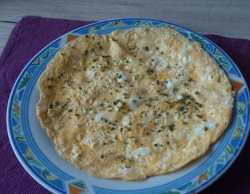 Rühreier mit Schlagobers Rühreier mit Schlagobers