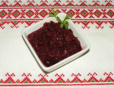 Rohes Rote-Rüben-Chutney Rohes Rote-Rüben-Chutney