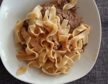 Rindsschnitzel mit Rahm Rindsschnitzel mit Rahm
