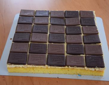 Schokokeks-Bananenschnitte Schokokeks-Bananenschnitte