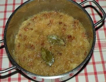 Sauerkraut mit Speck Sauerkraut mit Speck