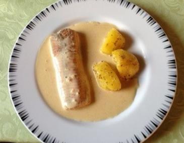 Lachs mit Zitronensauce Lachs mit Zitronensauce