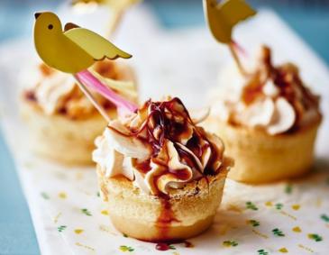 Mini-Zauberkuchen Banoffee Pie Mini-Zauberkuchen Banoffee Pie
