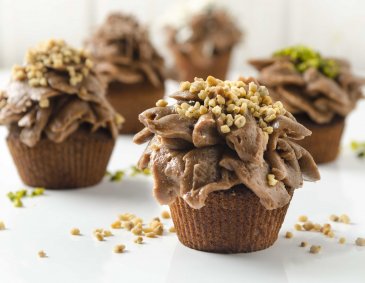Schoko-Cupcakes aus der Heißluftfritteuse Schoko-Cupcakes aus der Heißluftfritteuse