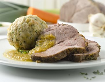 Schweinsbraten aus der Heißluftfritteuse