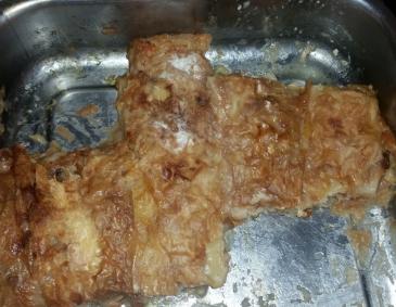 Apfelrahmstrudel in der Bratpfanne' Apfelrahmstrudel in der Bratpfanne'