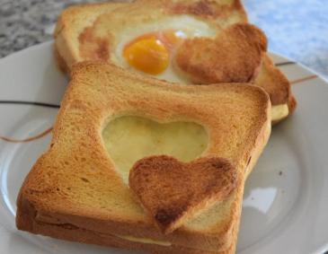 Herzerl-Toast Herzerl-Toast